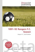 1891–92 Rangers F.C. Season