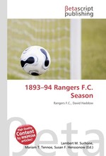 1893–94 Rangers F.C. Season