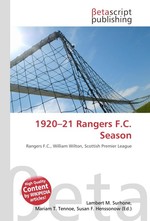 1920–21 Rangers F.C. Season