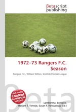 1972–73 Rangers F.C. Season