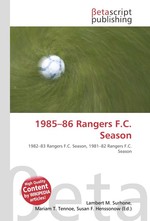 1985–86 Rangers F.C. Season