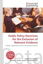 Public Policy Doctrines for the Exclusion of Relevant Evidence