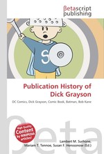 Publication History of Dick Grayson