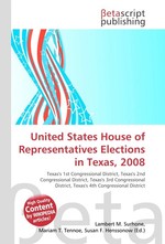 United States House of Representatives Elections in Texas, 2008
