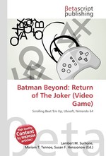 Batman Beyond: Return of The Joker (Video Game)