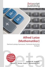 Alfred Lotze (Mathematiker)