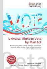 Universal Right to Vote by Mail Act