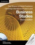 Cambridge International AS and A Level Business Studies CB +R