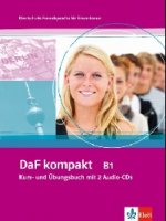 DaF kompakt B1 Kurs- und Uebungsbuch + 2 Audio-CDs