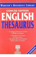 Webster’s Concise English Thesaurus