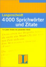 4000 Sprichwoerter und Zitate  Langenscheidt #ост./не издается#