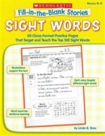 Fill-in-the-Blank Stories: Sight Words