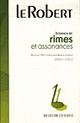 Dictionnaire Rimes et Assonances