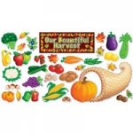 Autumn Harvest Bulletin Board Set (40 pieces)