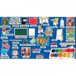 Classroom Mini Bulletin Board Set (60 pieces)