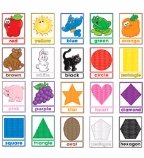 Colors & Shapes Card Set (20 cards)