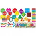 Shape Up! Mini Bulletin Board Set  (71 pieces)