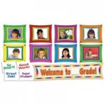 Welcome To _ Grade Mini Bulletin Board Set  (71 pieces)