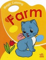 Magic Coloring. "Farm".  детская книга. К4526У