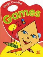 Magic Coloring. "Games". Детская  книга. К4533У