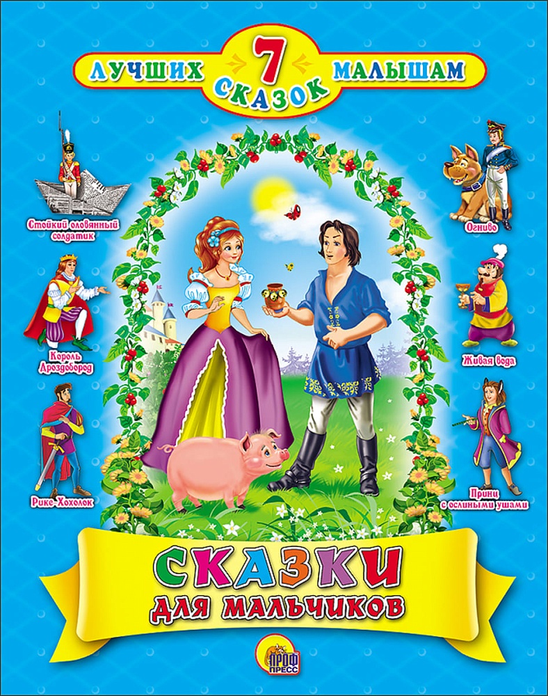 7 СКАЗОК. СКАЗКИ ДЛЯ МАЛЬЧИКОВ (10 шт)