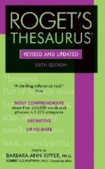 Rogets Thesaurus  6Ed  PB