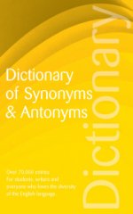 Dict of Synonyms and Antonyms