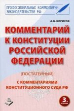 Комментарий к Конституции РФ (постатейный). 3-е изд., перераб. и доп