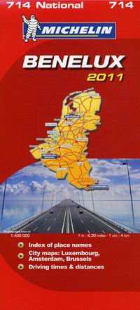Benelux National Map 2011