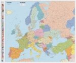 Europe (laminated) ( Европа карта в ламинации)