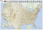 U.S.A. (США, карта в ламинации)