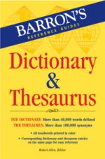 Barron`s Dictionary and Thesaurus