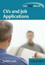 CVs and Job Applications