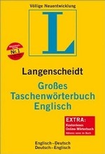 Langenscheidt Gro&#223; es Taschenw&#246; rterbuch Englisch
