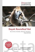 Dayak Roundleaf Bat