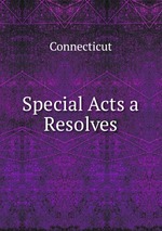 Special Acts a Resolves