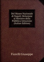 Del Museo Nazionale di Napoli: Relazione al Ministro della Pubblica Istruzione (Italian Edition)