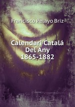 Calendari Catal Del Any 1865-1882