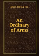 An Ordinary of Arms