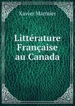 Littrature Franaise au Canada