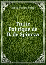 Trait Politique de B. de Spinoza