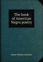 The book of American Negro poetry