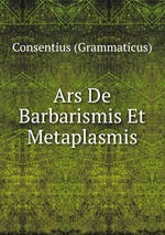 Ars De Barbarismis Et Metaplasmis