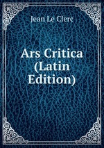 Ars Critica (Latin Edition)
