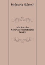 Schriften des Naturwissenschaftlicher Vereins