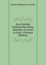 Aus Goethes Italienischer Reise, sketches of travel in Italy (German Edition)