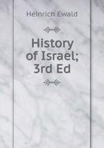 History of Israel; 3rd Ed