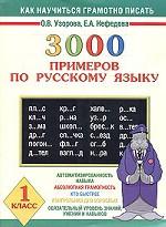 Русский язык. 1 класс. 3000 примеров по русскому языку