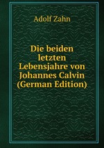 Die beiden letzten Lebensjahre von Johannes Calvin (German Edition)