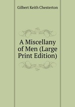 A Miscellany of Men (Large Print Edition)